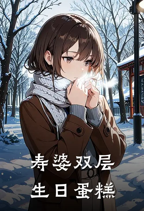 寿婆双层生日蛋糕