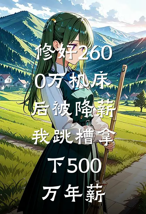 修好2600万机床后被降薪，我跳槽拿下500万年薪