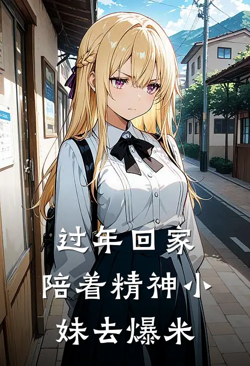 过年回家，陪着精神小妹去爆米