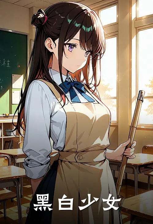黑白少女