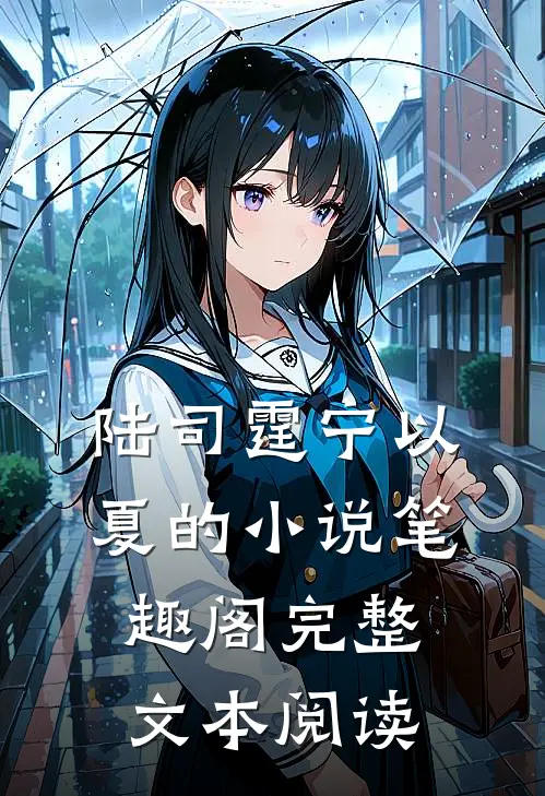 陆司霆宁以夏的小说笔趣阁完整文本阅读