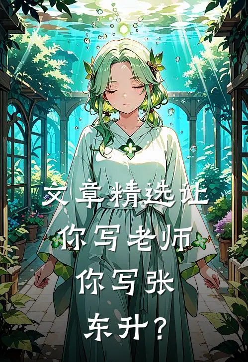 文章精选让你写老师，你写张东升？