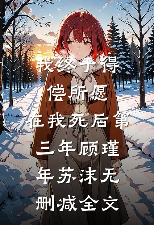 我终于得偿所愿，在我死后第三年顾瑾年苏沫无删减全文
