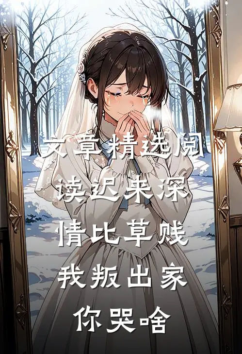 文章精选阅读迟来深情比草贱，我叛出家你哭啥