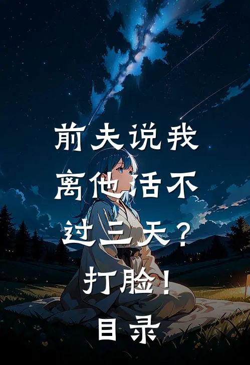 前夫说我离他活不过三天？打脸！目录