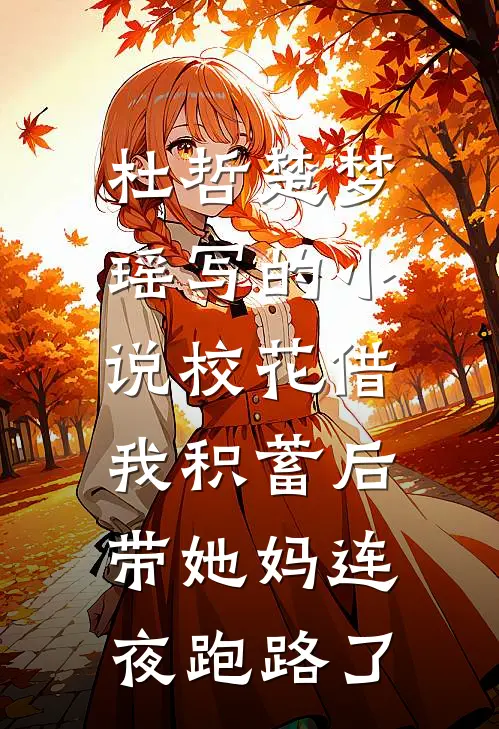 杜哲楚梦瑶写的小说校花借我积蓄后，带她妈连夜跑路了