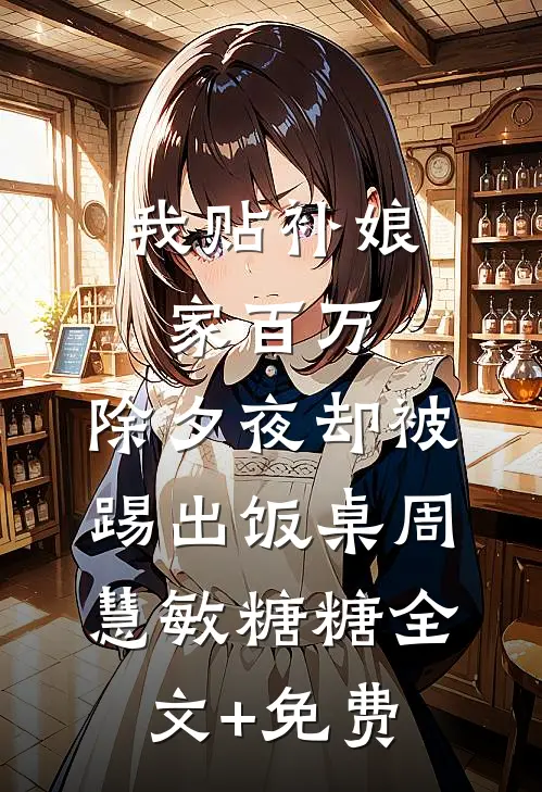 我贴补娘家百万，除夕夜却被踢出饭桌周慧敏糖糖全文+免费